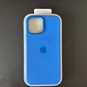 Brand New Apple iPhone 12 Pro Max Silicone Case Blue A2498